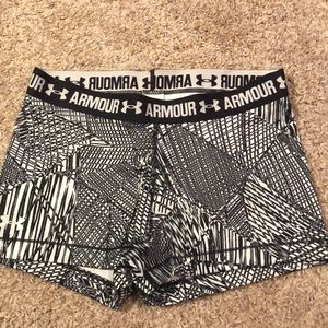 Women’s under armor compression shorts